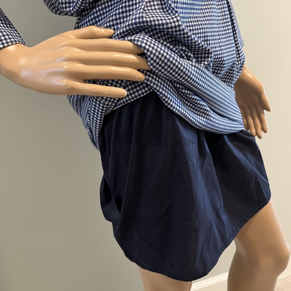 Trina Turk Amar Dress Navy & White Check Size 6    New With Tags - Picture 12 of 16